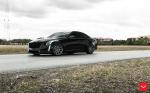 Cadillac CTS-V on Vossen Wheels (VFS-10) 2018 года
